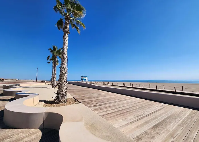 Mezzanine Narbonne-plage, 4 Pers, Parking, Wifi - Fr-1-409-51 * ناربون بلاج